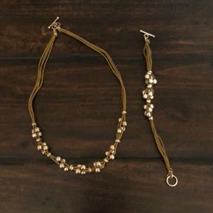 Necklace and Bracelet